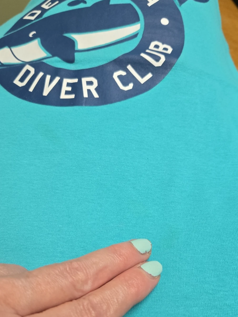 Carter's Size 8 Deep Sea Diver Club Whale top